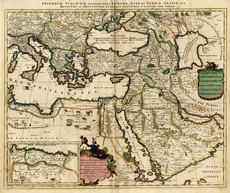 Ottoman Empire Map 1720